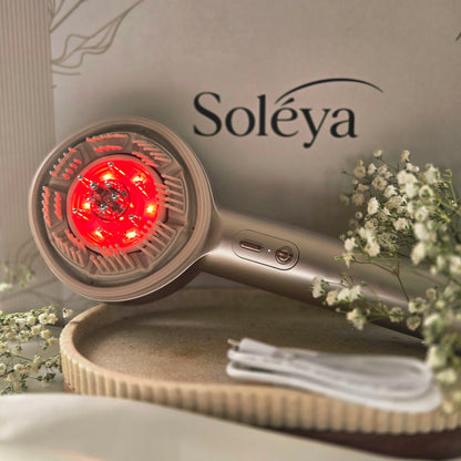 Brosse LED Soléya Paris | Stimulation & Croissance