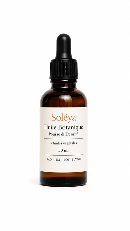 Huile Capillaire Soléya | Nutrition & Pousse