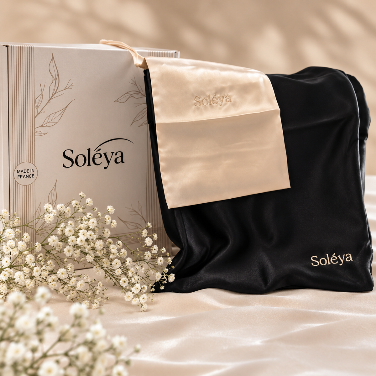 Taie d’oreiller en soie | Protection &  Douceur