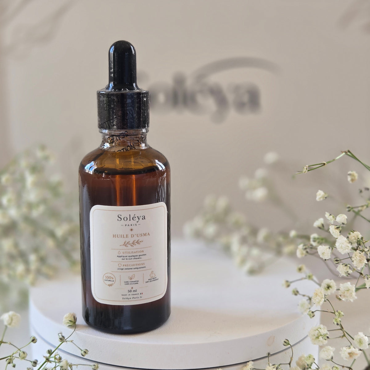 Huile d’Usma Soléya Paris | Pousse & Densité